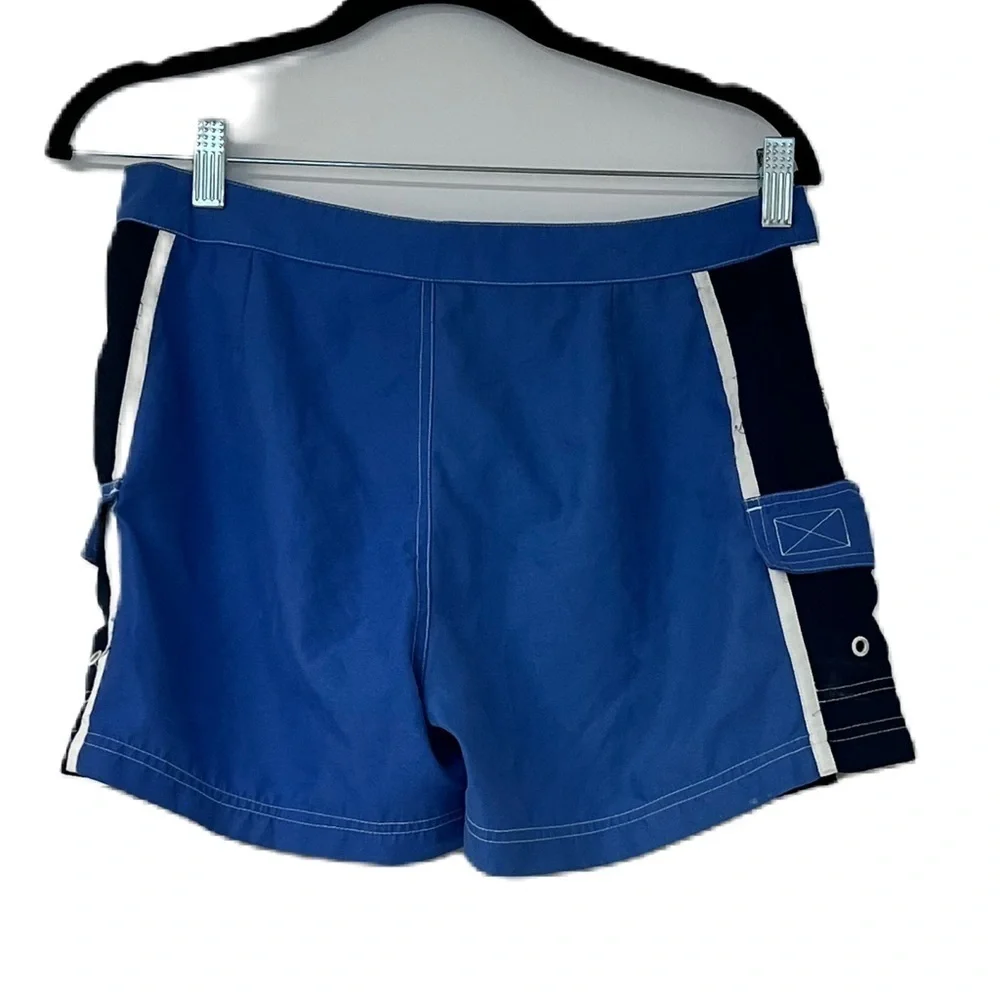 725 originals men’s blue and black men’s swimsuit size medium